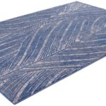 citak,indigo,palms,1220/075 blue,area rug,modern