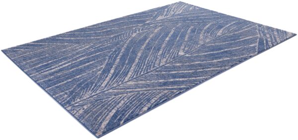 citak,indigo,palms,1220/075 blue,area rug,modern