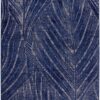 citak,indigo,palms,1220/100 blue,area rug,modern