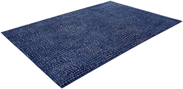 citak,indigo,snakeskin,1250/050 blue,area rug,modern