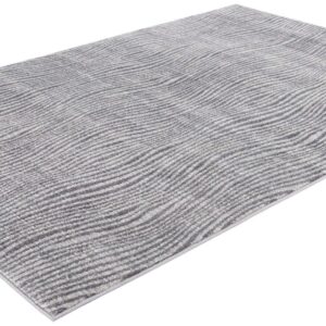 citak,spectrum,waves,silver grey 1520/050,area rug,modern