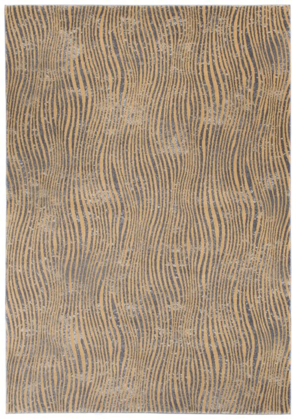 citak,spectrum,waves,yellow 1520/100,area rug,modern