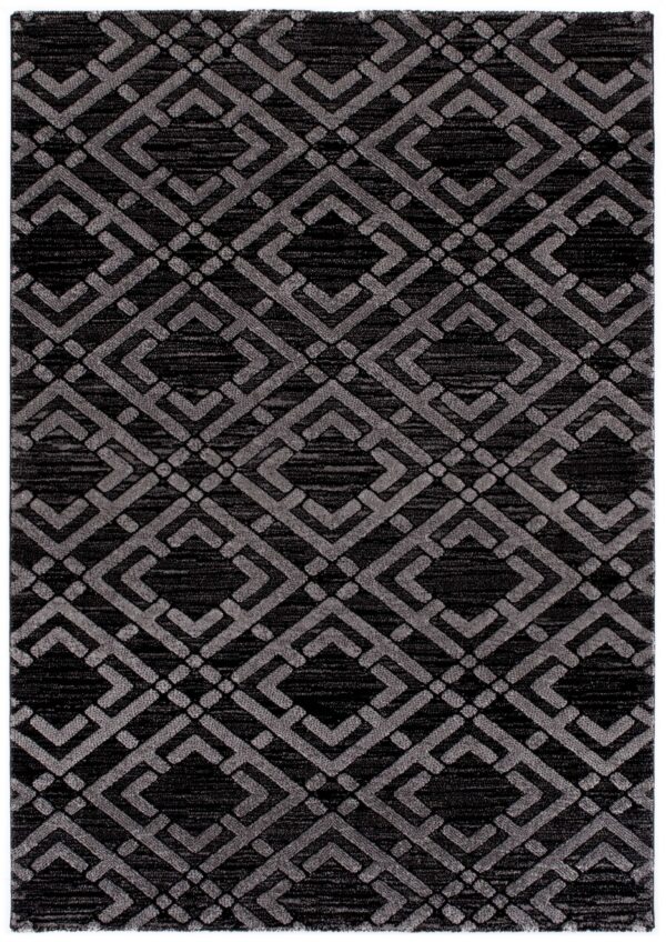 citak,vermont element,black,grey, 2940/075,area rug,geometric