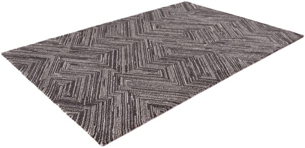 citak,arctic,interlock, 3210/075 charcoal,area rug,patterned