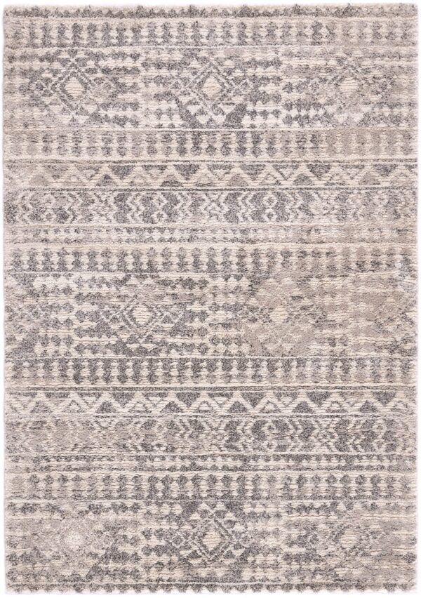 citak,arctic,snowflake, 3270/025 ivory grey,area rug,bohemian,tribal