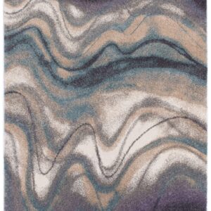 citak,sedona,canyon,purple,teal,7130/050,area rug,modern