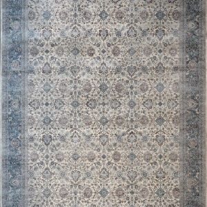 affiliated weavers,nostalgia 9008 papyrus,area rug,floral,traditional,distressed