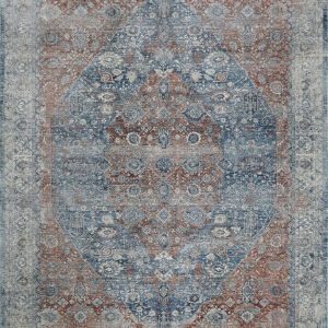 affiliated weavers, nostalgia 908 rosewood. area rug,floral,traditional,distressed