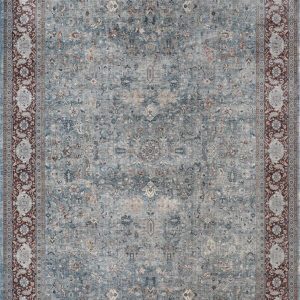 affiliated weavers,nostalgia 911 lagoon,area rug,floral,traditional,distressed
