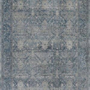 affiliated weavers,nostalgia 948 night blue,area rug,floral,traditional,distressed