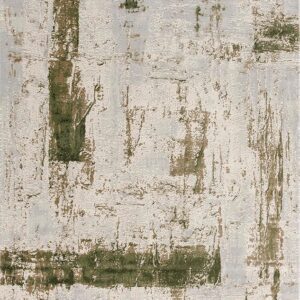 Abstract textured painting with earthy tones