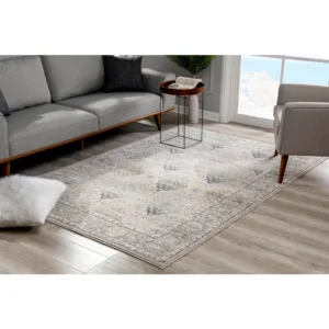 sunshine,koshani,arctic 6857 cream grey grey,area rug,distressed,floral