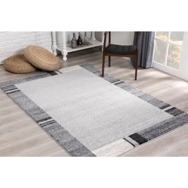 sunshine,koshani,comfort 4579 grey,area rug,runner,bordered