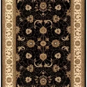 sunshine,koshani,jaipur 2117 black,area rug,runner,traditional,floral