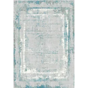 sunshine,koshani,stella 1094 cream blue,area rug,runner,distressed,modern
