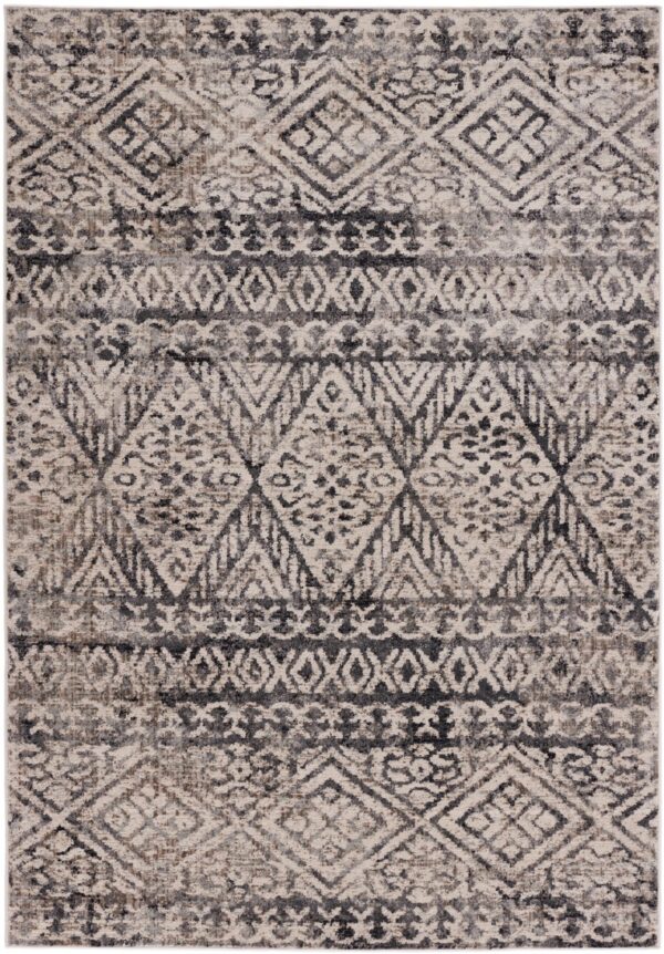 citak,taos,heritage, 1700/025 beige,charcoal,area rug,runner,bohemian,tribal