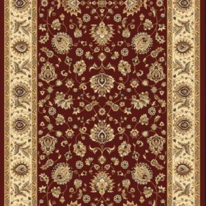 stevens omni,waldorf 4269 ruby,area rug, runner,floral,traditional