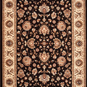 stevens omni,waldorf 4269 onyx,area rug, runner,floral,traditional