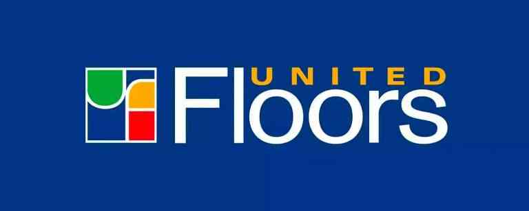 United Floors Victoria partner logo blue