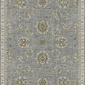 affiliated weavers,timeless 1330 e smoke,area rug,runner,traditional,floral