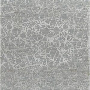 Gray abstract geometric pattern on fabric
