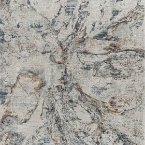 Abstract marble pattern textured rug design.