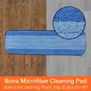 bona professional series 18" microfiber cleaning pad