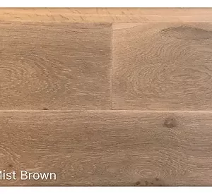 wire brushed 7 1/2" oak collection mist bro