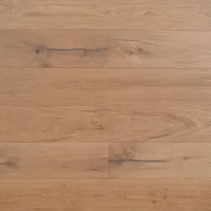 Natural hardwood floor planks