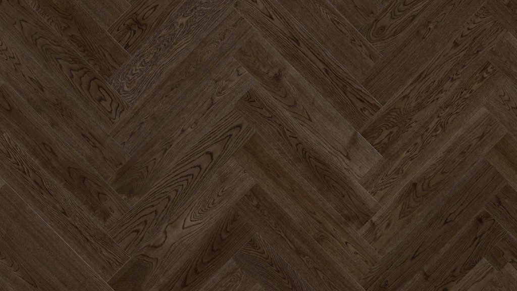Signature Brushed Herringbone - Oak Chateau | United Floors