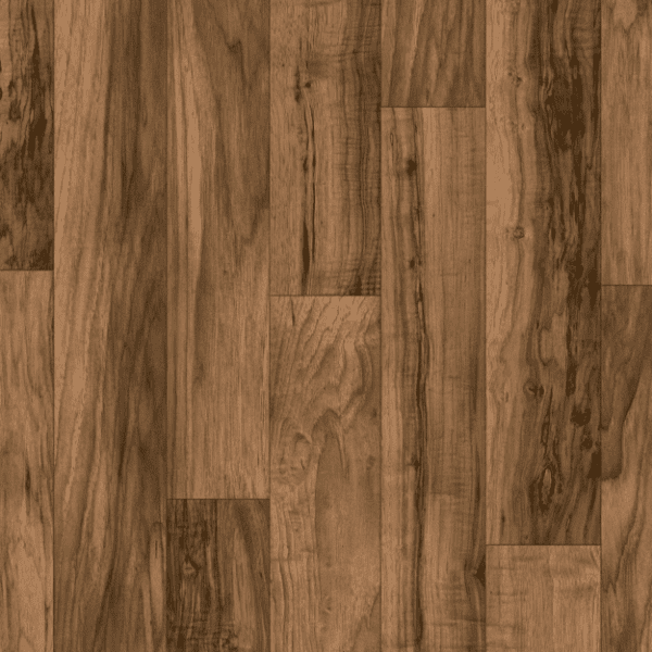 Wooden floor with natural finish.