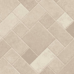 Beige stone tile pattern floor.