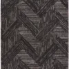 citak,arctic,herringbone, 3260/050 charcoal,area rug,herringbone