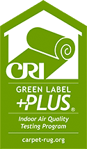 CRI Green Label Plus certification logo