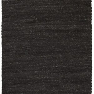 Black textured fabric, solid color pattern.