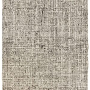 Textured neutral gray area rug