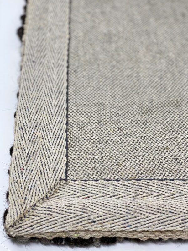 Close-up of woven fabric texture