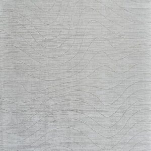 Gray carpet with subtle wave patterns