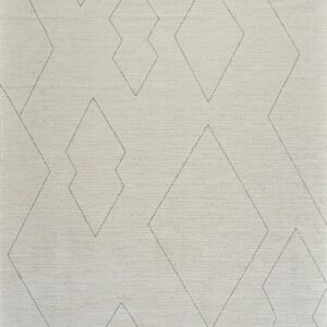 Geometric diamond pattern on textured surface