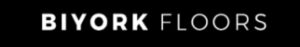 Biyork Floors logo on black background