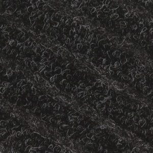 Close-up of black wool fabric texture