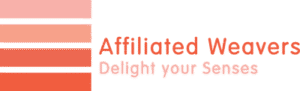 Affiliated Weavers logo and slogan, Delight your Senses.