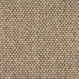 Close-up of beige carpet texture.