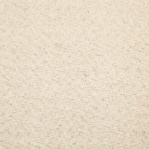Close-up of light beige textured carpet fabric