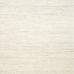 Light beige textured fabric with subtle horizontal gray streaks