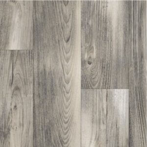 Gray wood plank flooring texture with visible grain