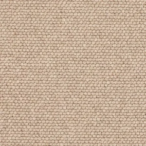 Close-up of beige loop-pile carpet texture