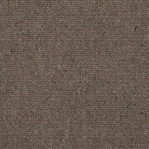 Close-up of textured brown woven upholstery fabric