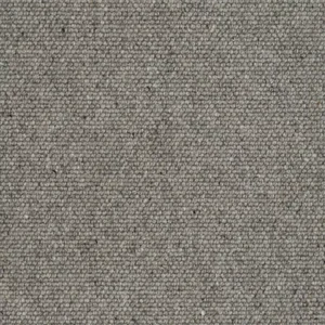 Close-up of textured gray loop-pile carpet fabric