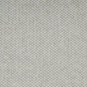 Close-up of light gray textured woven fabric